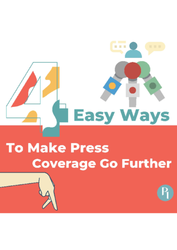 Making the most of press coverage v3